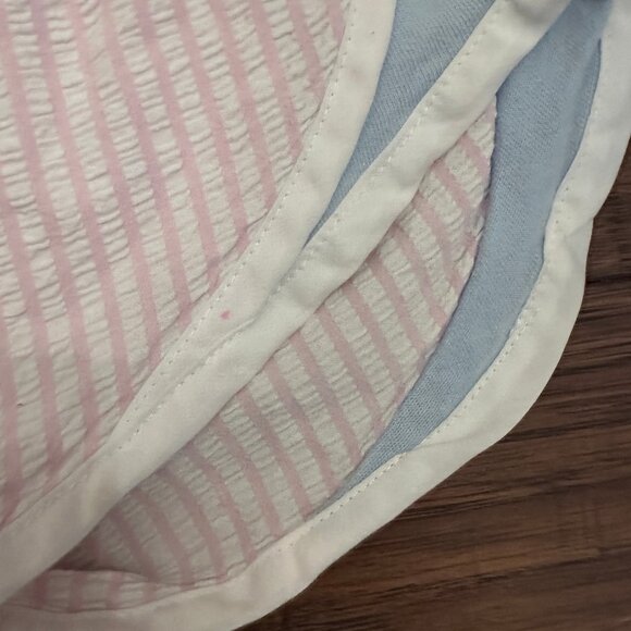 Color Works/Funtasia Too Pink Seersucker Athletic Shorts 2T - Picture 3 of 5